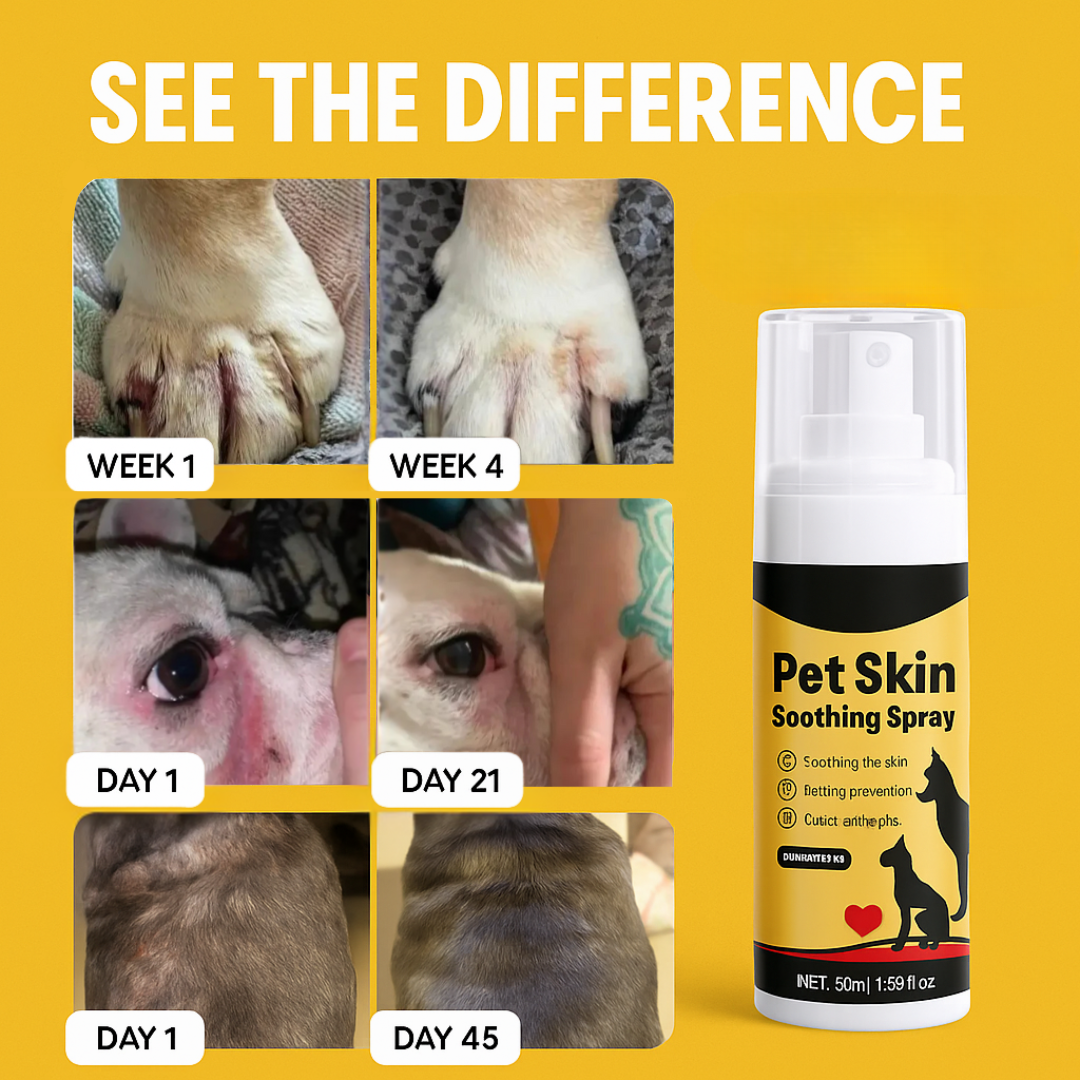 Vet-backed Pet Skin Soothing Spray