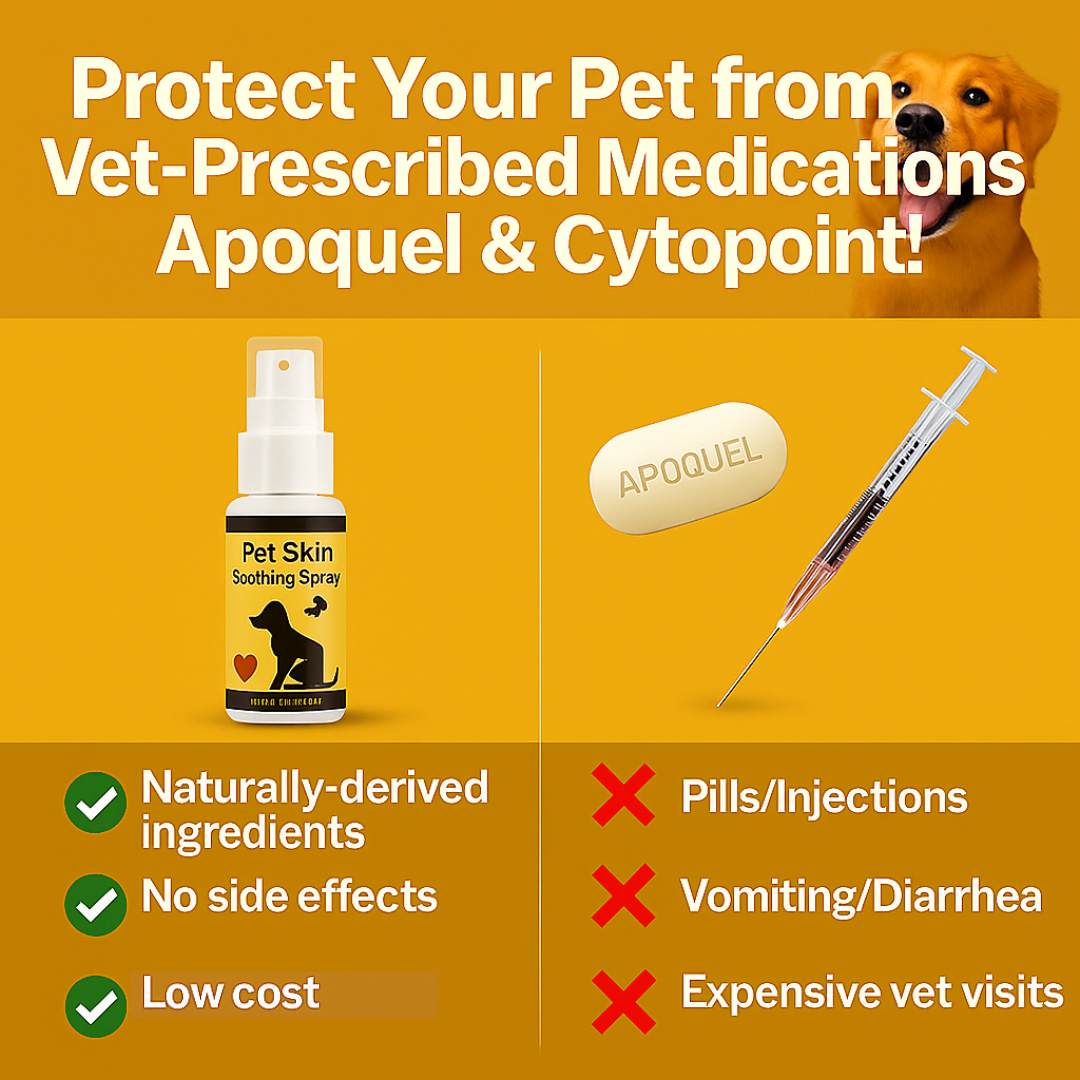 Vet-backed Pet Skin Soothing Spray